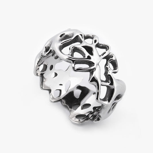 String Theory Ring Rings Personal Fears Personal Fears String Theory Ring - Futuristic Jewelry - Silver Rings